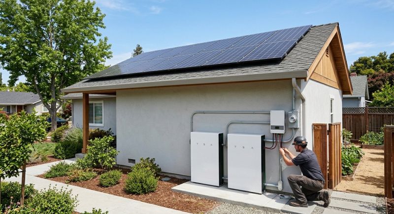 Powerwall Installation project example